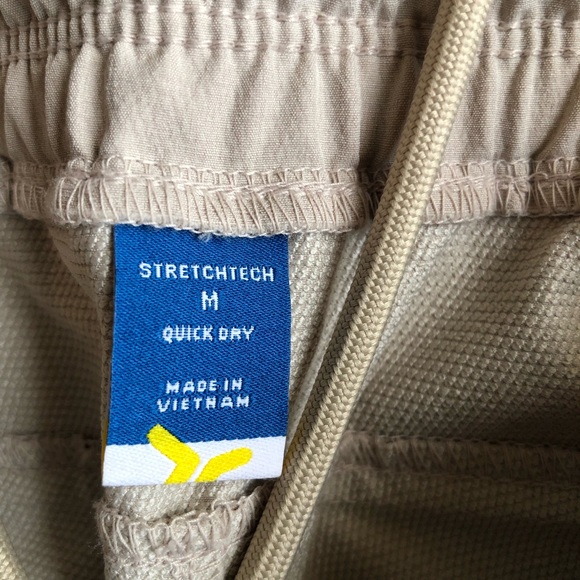 Old Navy Tan/Khaki Joggers Stretch-tech Sweatpants Women’s Size M Quick Dry - Picture 13 of 16